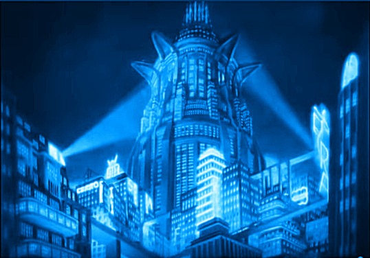 Metropolis - city at night